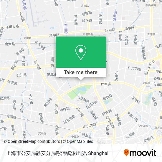 上海市公安局静安分局彭浦镇派出所 map