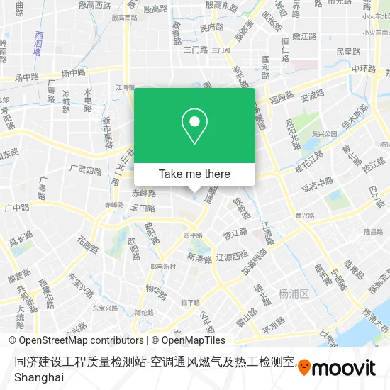 同济建设工程质量检测站-空调通风燃气及热工检测室 map