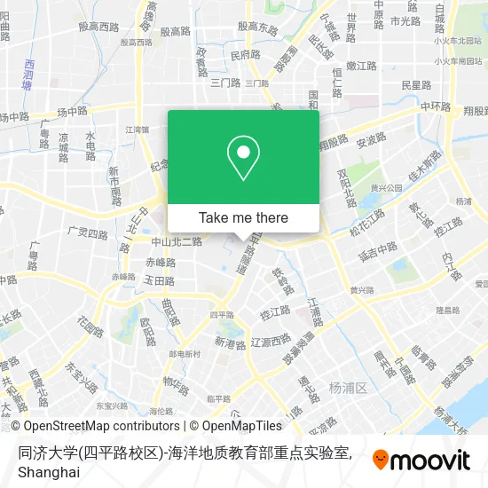 同济大学(四平路校区)-海洋地质教育部重点实验室 map