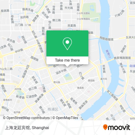 上海龙廷宾馆 map