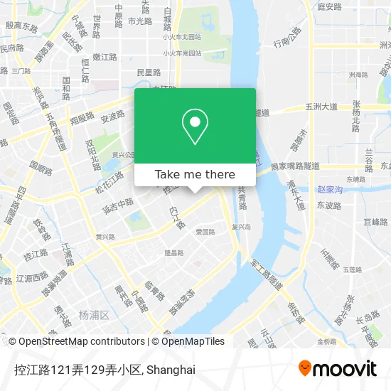 控江路121弄129弄小区 map