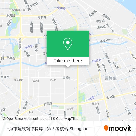 上海市建筑钢结构焊工第四考核站 map