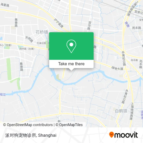 派对狗宠物诊所 map