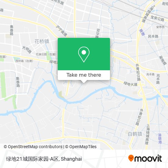 绿地21城国际家园-A区 map