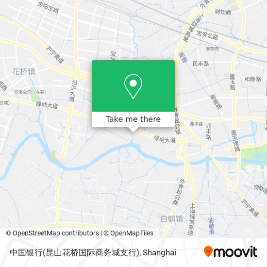 中国银行(昆山花桥国际商务城支行) map
