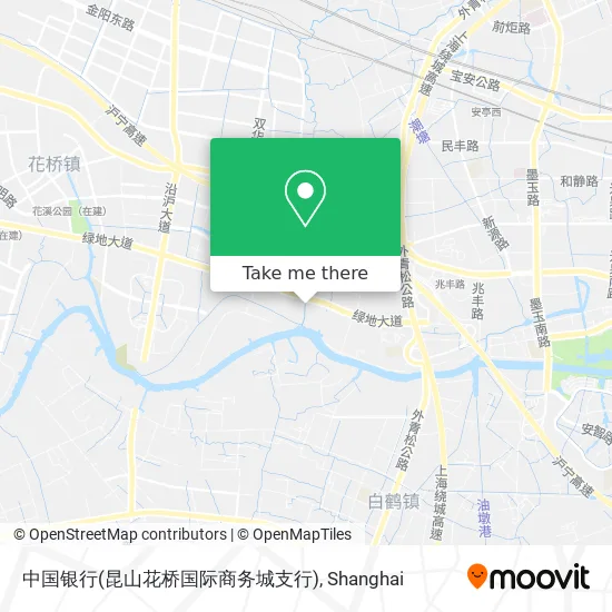 中国银行(昆山花桥国际商务城支行) map