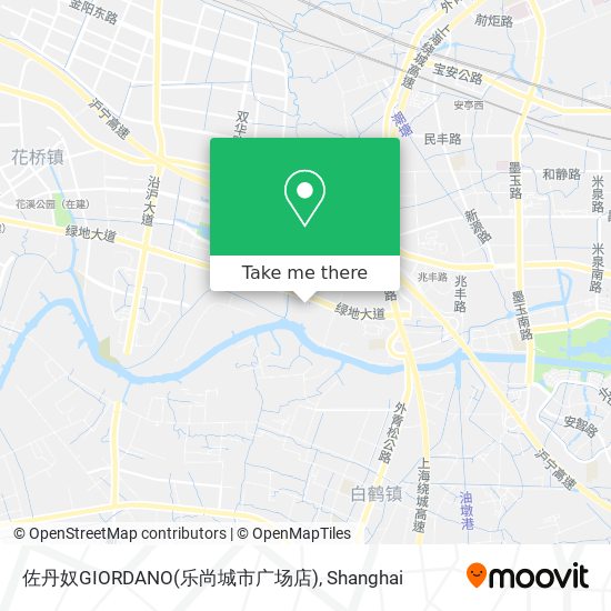 佐丹奴GIORDANO(乐尚城市广场店) map