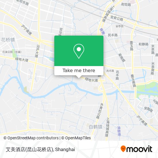 艾美酒店(昆山花桥店) map