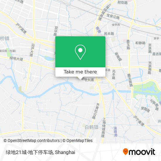 绿地21城-地下停车场 map