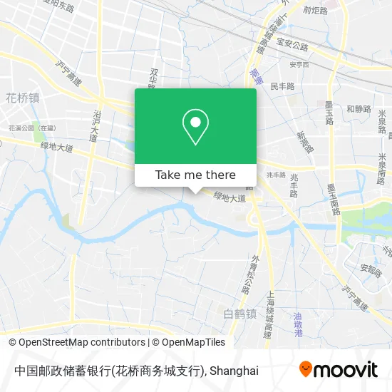 中国邮政储蓄银行(花桥商务城支行) map