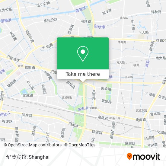 华茂宾馆 map
