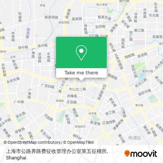 上海市公路养路费征收管理办公室第五征稽所 map