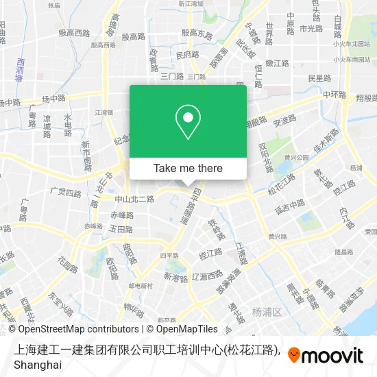 上海建工一建集团有限公司职工培训中心(松花江路) map