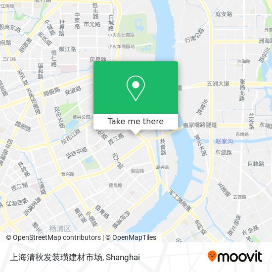 上海清秋发装璜建材市场 map