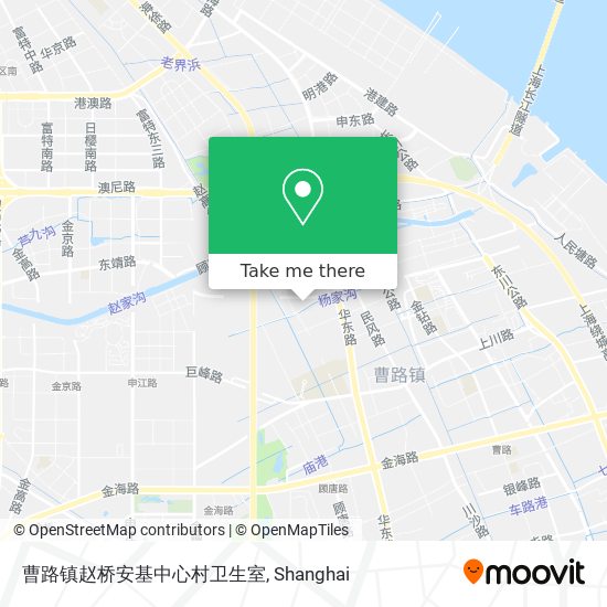 曹路镇赵桥安基中心村卫生室 map