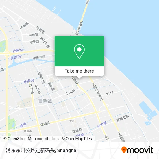 浦东东川公路建新码头 map