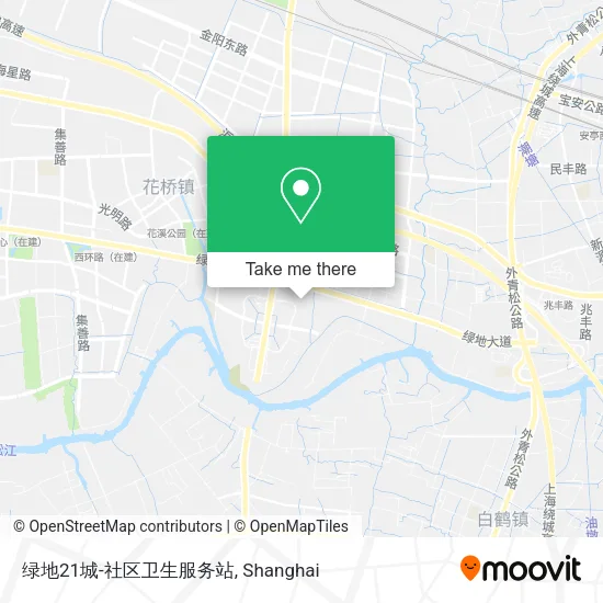 绿地21城-社区卫生服务站 map