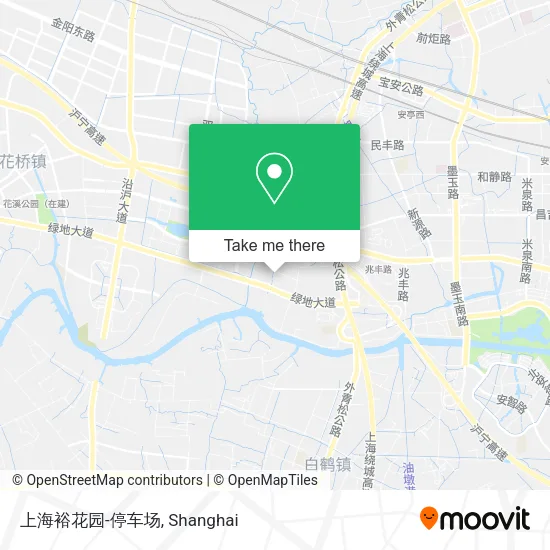 上海裕花园-停车场 map