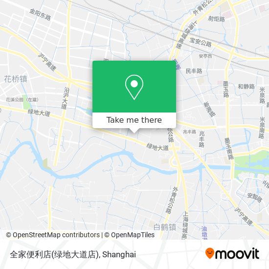 全家便利店(绿地大道店) map