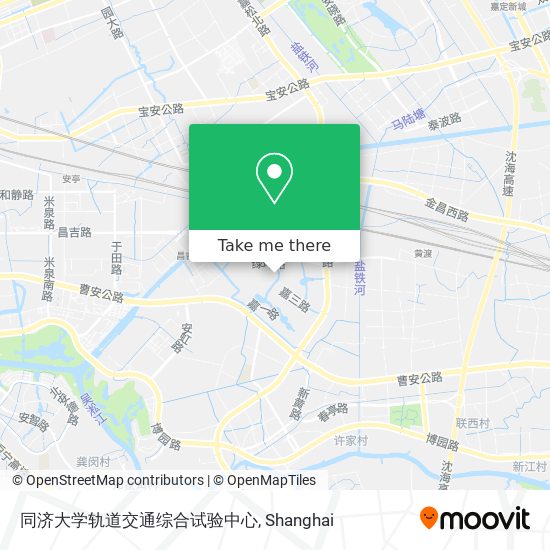 同济大学轨道交通综合试验中心 map