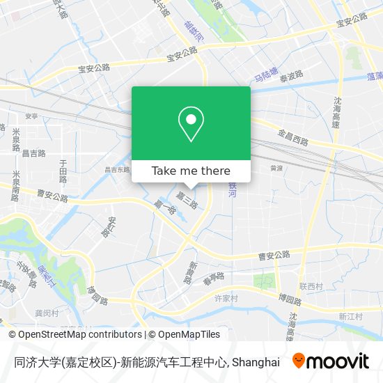 同济大学(嘉定校区)-新能源汽车工程中心 map
