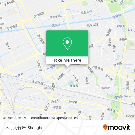 不可无竹居 map