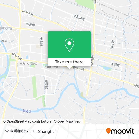 常发香城湾-二期 map