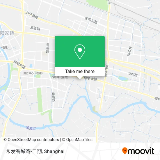 常发香城湾-二期 map