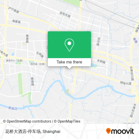 花桥大酒店-停车场 map