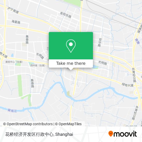 花桥经济开发区行政中心 map