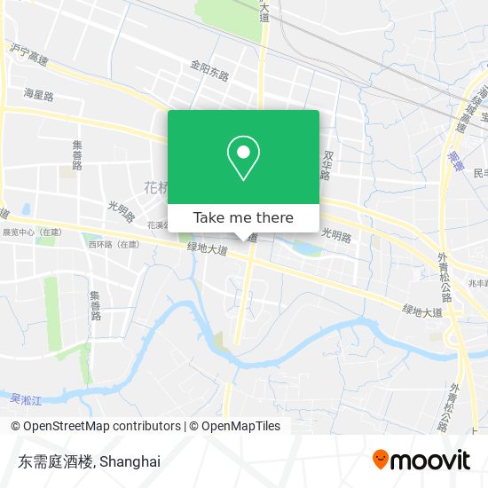 东需庭酒楼 map