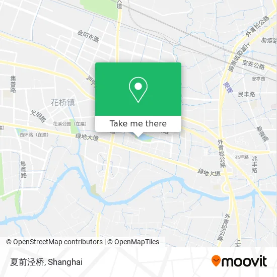 夏前泾桥 map