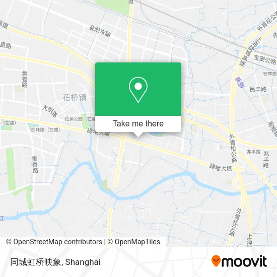 同城虹桥映象 map
