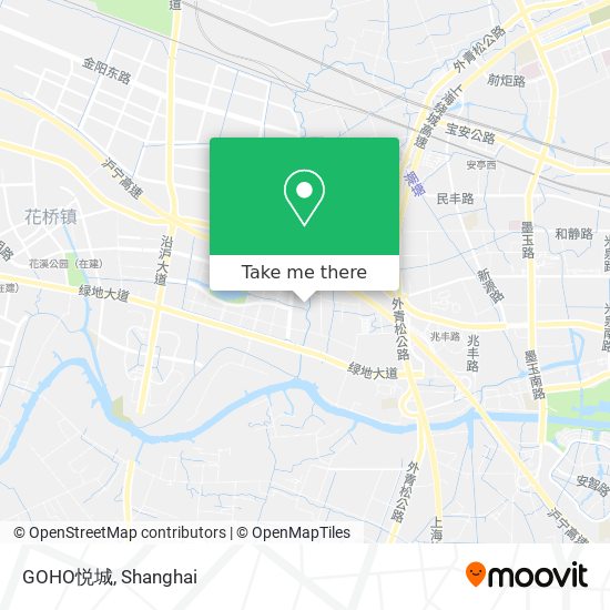 GOHO悦城 map