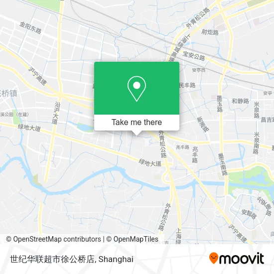 世纪华联超市徐公桥店 map