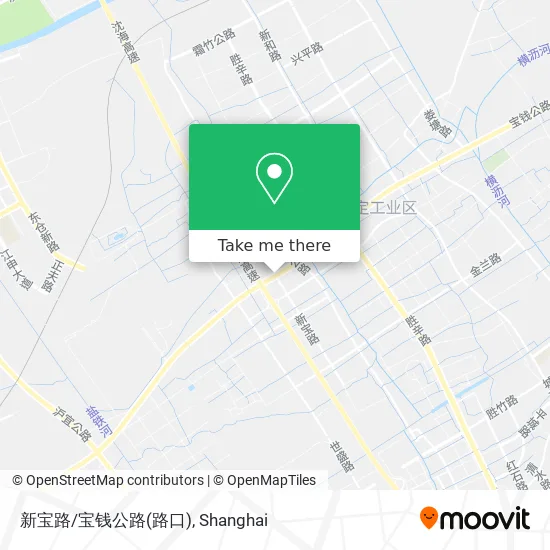 新宝路/宝钱公路(路口) map