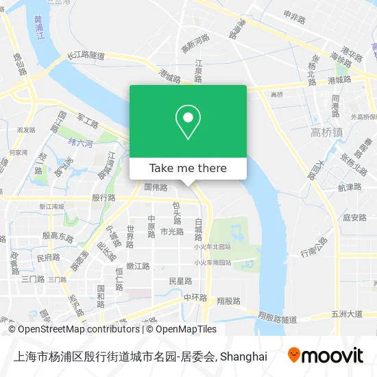上海市杨浦区殷行街道城市名园-居委会 map