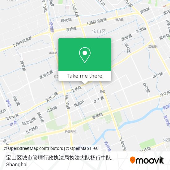 宝山区城市管理行政执法局执法大队杨行中队 map
