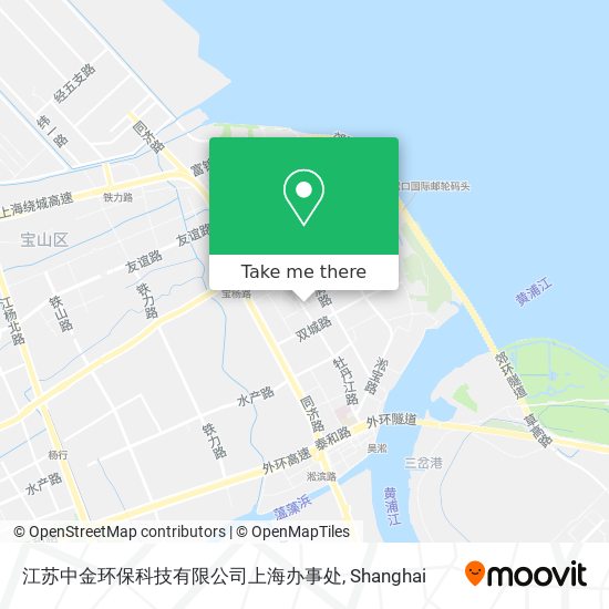 江苏中金环保科技有限公司上海办事处 map