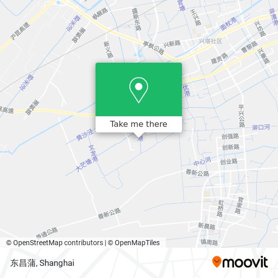 东昌蒲 map