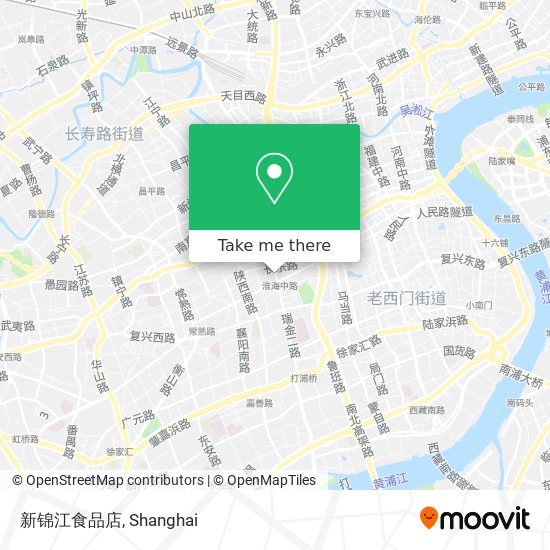新锦江食品店 map