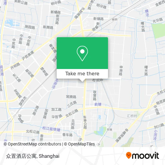 众置酒店公寓 map