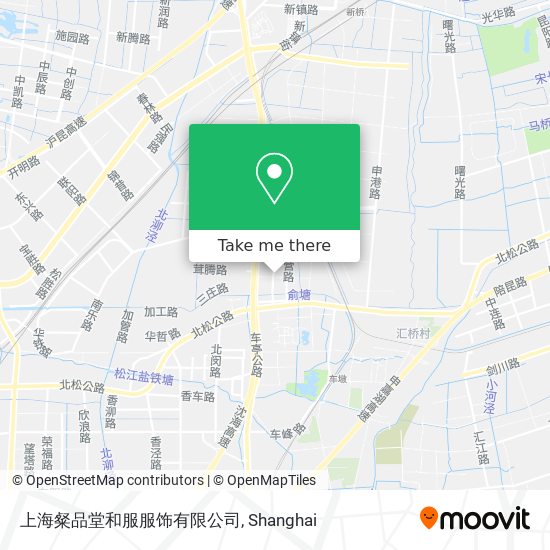 上海粲品堂和服服饰有限公司 map