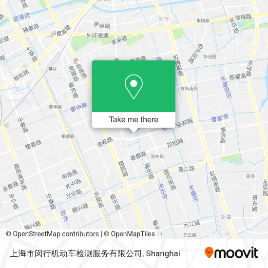 上海市闵行机动车检测服务有限公司 map