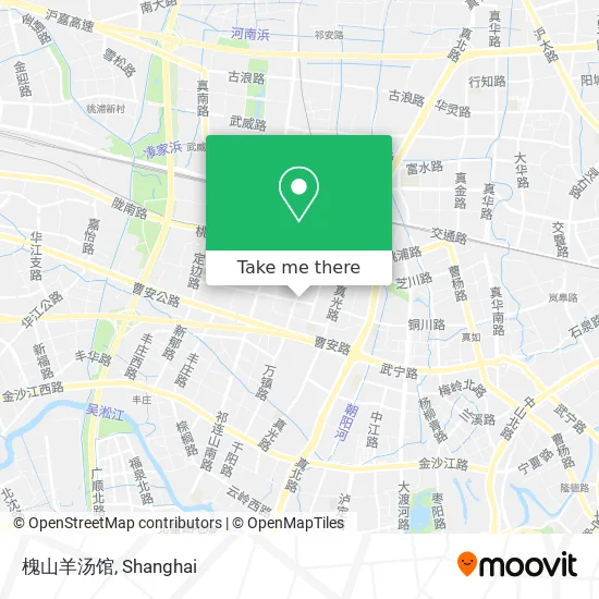 槐山羊汤馆 map