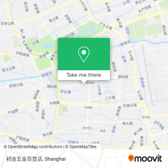 祁连五金百货店 map