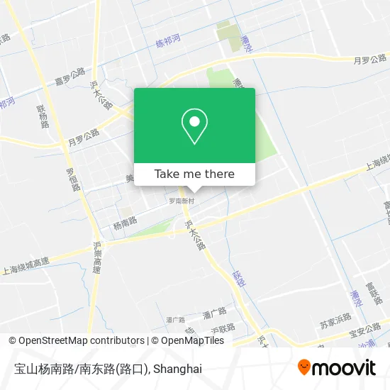 宝山杨南路/南东路(路口) map