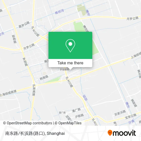 南东路/长浜路(路口) map
