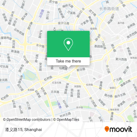 遵义路15 map