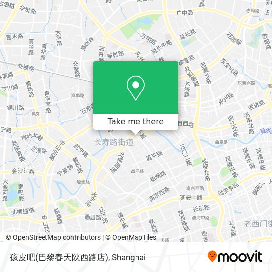 孩皮吧(巴黎春天陕西路店) map